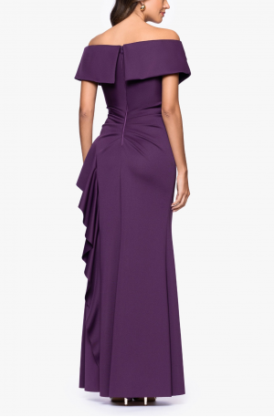 Pearl Off The Shoulder Gown