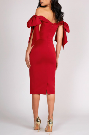 Victoria Dress – Red