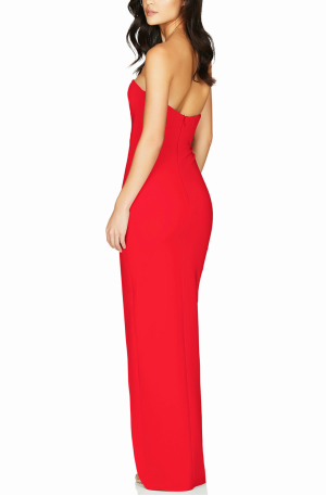 Bisous Gown – Red