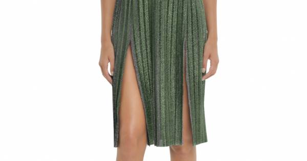 open back black midi dress All Things Golden - The Luxe Rib Low Back Midi Dress - Black