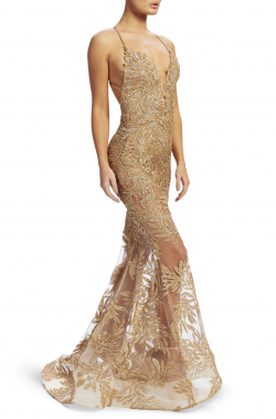 Stella Gown  Gold