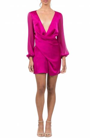 knee length dresses for ladies One Fell Swoop Capricorn Mini in Crane – Gladstone Bridal Boutique main image 0