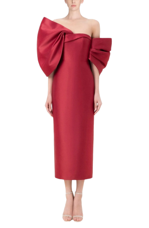 Red Big Bow Dress