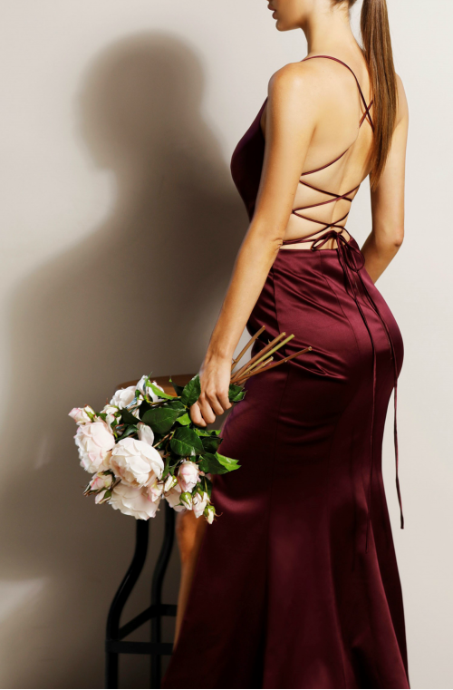 Waheed Berry Berry wedding guest dress | Honestweddingadvice.com